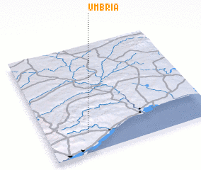 3d view of Umbria