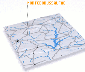 3d view of Monte do Bussalfão