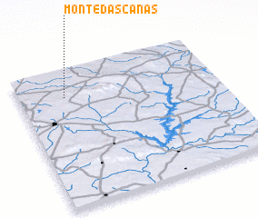 3d view of Monte das Canas