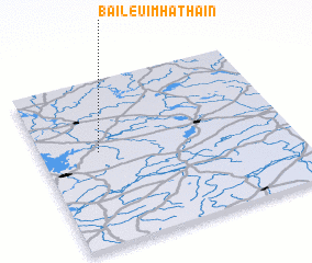 3d view of Baile Uí Mhatháin