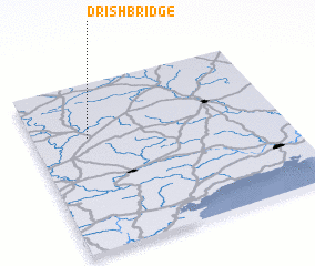 3d view of Drish Bridge