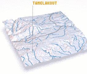 3d view of Tamelakout