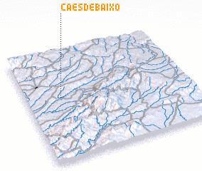 3d view of Cães de Baixo