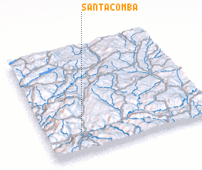 3d view of Santa Comba