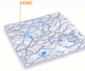 3d view of Penas