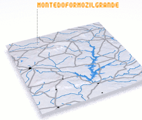 3d view of Monte do Formozil Grande