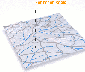 3d view of Monte do Biscaia