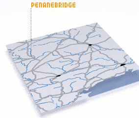 3d view of Penane Bridge