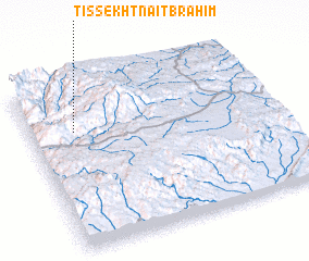 3d view of Tissekht nʼAït Brahim