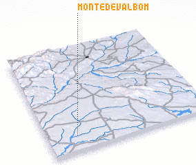 3d view of Monte de Valbom
