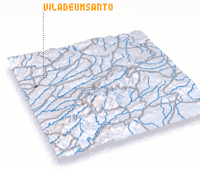 3d view of Vila de um Santo