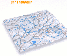 3d view of Santa Eufemia