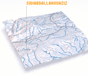 3d view of Sidi Abdallah Ou Aziz