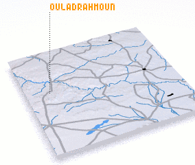 3d view of Oulad Rahmoun