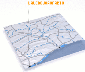 3d view of Vale do João Farto