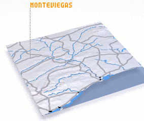 3d view of Monte Viegas