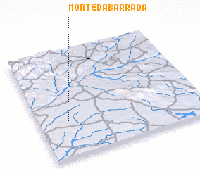 3d view of Monte da Barrada