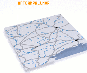 3d view of An Teampall Mór