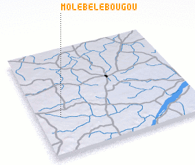 3d view of Molèbélébougou