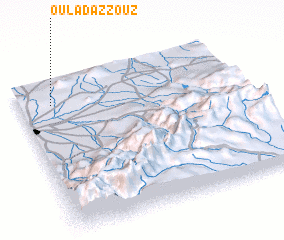 3d view of Oulad Azzouz