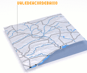 3d view of Vale de Açor de Baixo