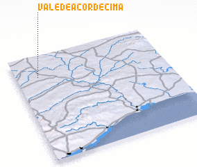 3d view of Vale de Açor de Cima