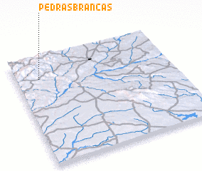 3d view of Pedras Brancas