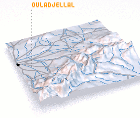 3d view of Oulad Jellal