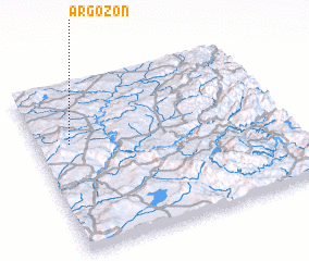 3d view of Argozón