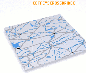 3d view of Coffeyʼs Cross Bridge