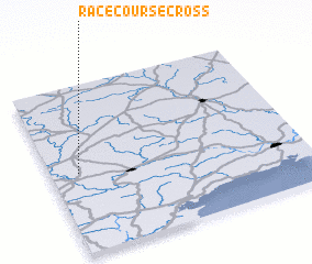 3d view of Racecourse Cross