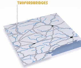 3d view of Twoford Bridges