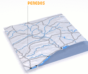 3d view of Penedos