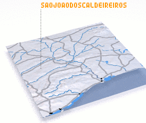 3d view of São João dos Caldeireiros