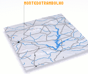 3d view of Monte do Trambolho