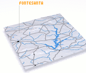 3d view of Fonte Santa