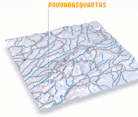 3d view of Póvoa das Quartas