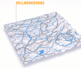 3d view of Villar de Donas