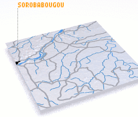 3d view of Sorobabougou