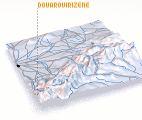 3d view of Douar Ouirizene