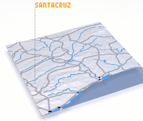 3d view of Santa Cruz