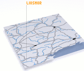 3d view of Lios Mór