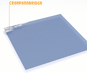 3d view of Cromponn Bridge