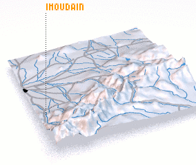 3d view of Imoudaïn