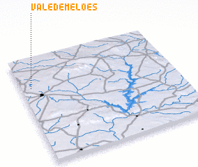 3d view of Vale de Melões