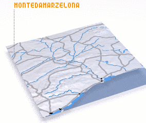 3d view of Monte da Marzelona