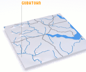 3d view of Guba Town