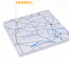 3d view of Sidi Bahilil