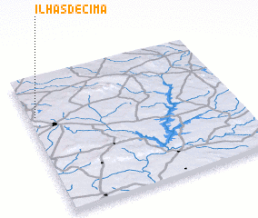 3d view of Ilhas de Cima