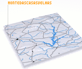 3d view of Monte das Casas Velhas